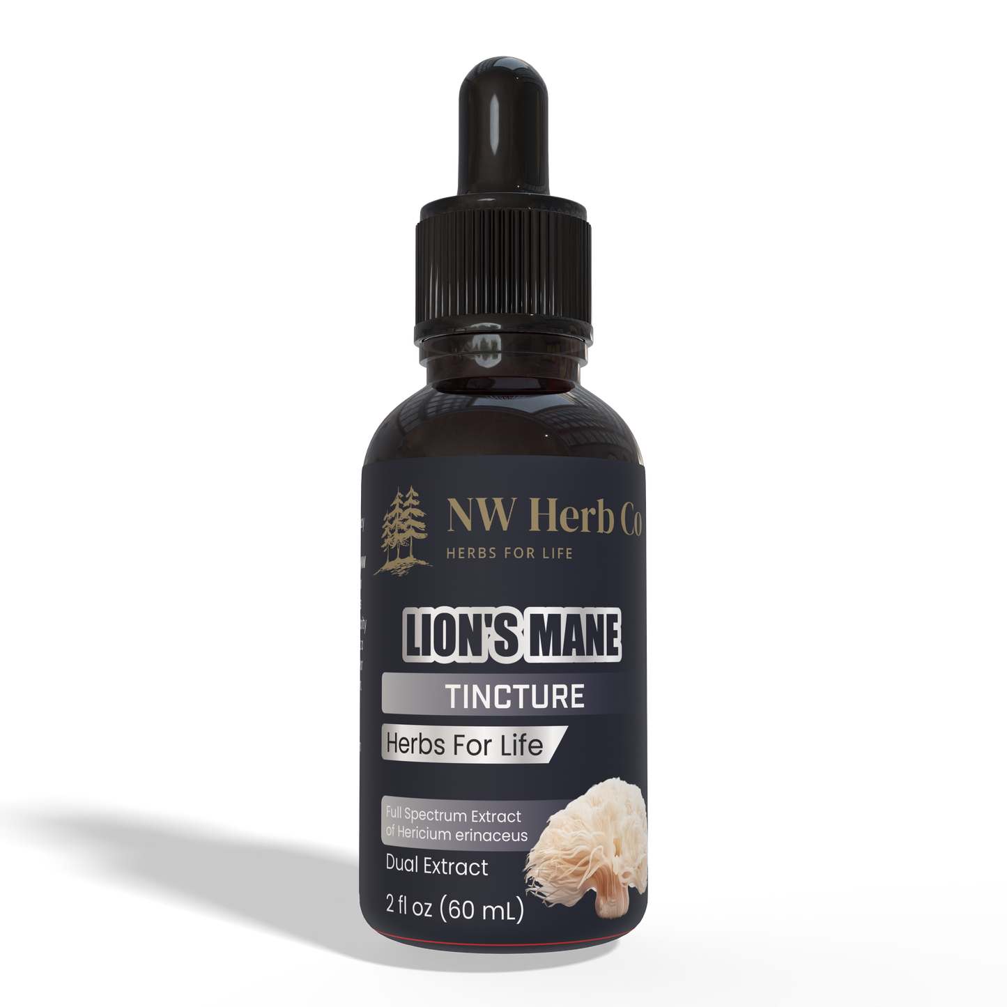 Revitalize Your Mind with NW Herb Co's Lion's Mane Tincture - A Brain-Boosting Elixir