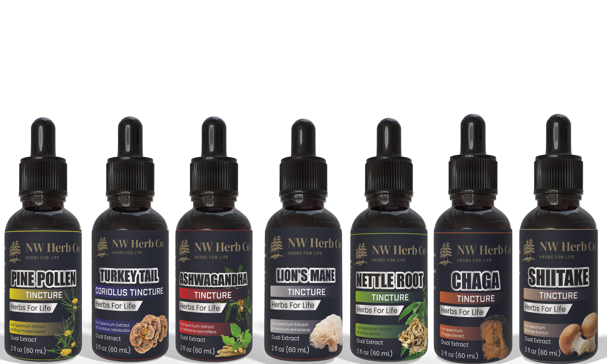 Elevate Your Wellness with NW Herb Co.’s Premium Herbal Tinctures