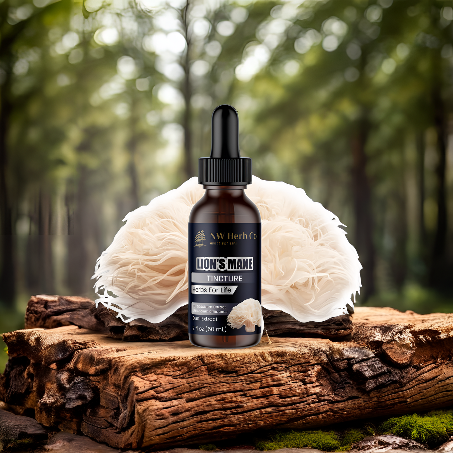 Revitalize Your Mind with NW Herb Co's Lion's Mane Tincture - A Brain-Boosting Elixir
